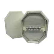 Swarovski Millenia ring, Octagon cut, White, Rhodium plated size 55 / USA 7