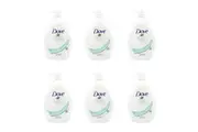 6x Dove 1000ml Body Wash Moisturising Liquid Shower Bath Soap For Sensitive Skin