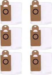 6 Pack Dust Bags for iHome AutoVac Nova Self Empty Robot Vacuum Type 1