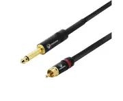 1/4" Jack to RCA Analog Audio Cable