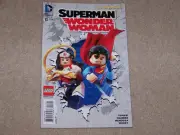 DC Superman Wonder Woman 13 LEGO Variant Cover Brand New Mint 2015