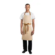 Southside Bib Apron Khaki Beige - 1000x700mm