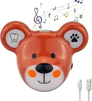 HONGUT Musical Timer for Kids, Rechargeable Battery 2 Minute Toothbrush Timer and 20 Seconds Bathroom Hand Wash Timers with LED Color Light, 3 Volume Options Musical Timers for Bathroom
