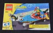 3815 INSTRUCTION BOOKLET ONLY For Set 3815 ~ Lego Sponge Bob