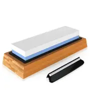 Dual Whetstone Knife Sharpening Stone Water Wet Stone Sharpener - 1000 and 6000 Grit