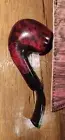 New!! Balandis Red Storm #102 Bent Briar Tobacco Pipe W/custom Leafher Sleeve X3