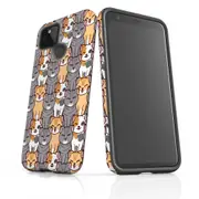 For Google Pixel 5 Case Armour Protective Cover Lovely Cats