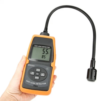 CH4 Detector Methane Gas Leak Detectors Monitor with Resolution 1ppm 0.1%LEL