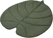 Leaf-Shaped Dog Mat | Cat Bed Pad | Household Pets Blanket | Cozy Washable Pet Mattress for Car, Beds, Floor & Travel | Soft, Protective Cover to Indoor Camping, Chair & Crate Use
