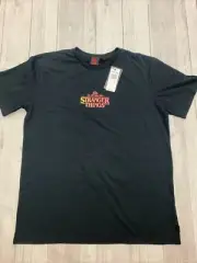 Quiksilver Stranger Things SS Black Tee Mens XL