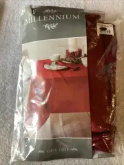 Millennium Red Tablecloth 70 Inch Round BBIN