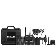 Uniden XTRAK 50-2TP 5 Watt Waterproof IP67 Smart UHF Handheld Radio Twin Pack