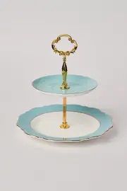 Pale Blue High Tea Stand