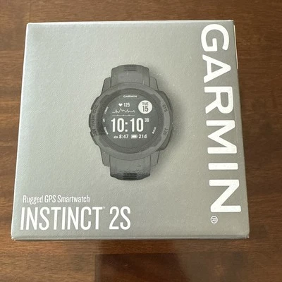 Garmin Instinct 2S GPS Smartwatch Graphite Standard Edition Watch