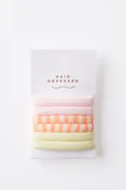 [Rubi] Rubi - Hair Tie Pack - Soft pink multi OS SOFT PINK MULTI