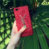 在飛比找蝦皮購物優惠-現貨 YSL 閃粉 手機殼 iphone7 現貨