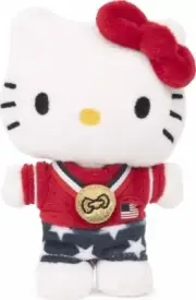 Hello Kitty - Team USA Olympian Gold Medal 4" Plush by Gund