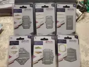 Crafters Companion MonogramsFoil Press Foil Stamp Dies Set Of 6