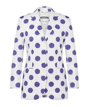 polka-dot blazer IT40,IT42 White