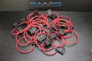 (100) 12 GAUGE ATC FUSE HOLDERS IN-LINE AWG WIRE COPPER 12V BLADE WATERPROOF EE