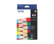 Epson 812 - Std Capacity DURABrite Ultra - Ink Cartridge Value Pack