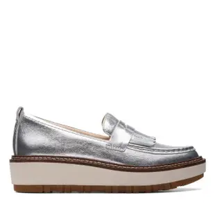 【Clarks】女鞋 OriannaW Loafer 超厚鞋底修飾身型莫卡辛鞋 樂福鞋(CLF76316C)