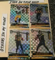 2019 unparalleled groove refractor james conner steelers tough pull
