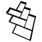 Rectangular Masonry Mold Concrete Paving Moulds Garden Pavement Molds