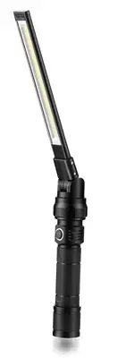 NT-7543 Foldable Rechargeable LED Work Light, COB LED Slim Work Light with Ma...