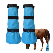 A Pair Hoof Soaker Boot Equine Soaking Boot Horse Soak Bag Draft Soaker Sack ...