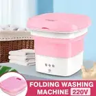 Travel Mini Portable Washing Machine Laundry Tub Foldable Clothes Bucket Dryer