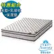 【歐若拉名床】三線20mm乳膠特殊QT舒柔布硬式獨立筒床墊(護邊強化)-雙人5尺