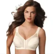 ❄️NWT Playtex 18hr Supportive Back Front Close Bra Size 46DD