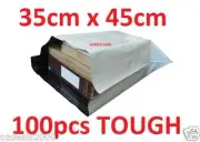 POLY COURIER BAG MAILER MAILING SATCHEL 100 PCS 350MM X 450MM POST SATCHEL