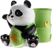 SAFIGLE Panda Desk Accessories Nail Drill Bit Holder Nail Organizer Storage for Office Decor Beauty Tools