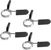 PAMINGONO Barbell Clamp Dumbbell Buckle Spring Clip Collars Gym Clips Barbell Locking Collars for Home Gym 8cm x 5cm