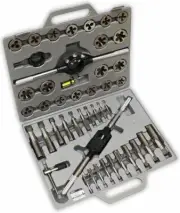 45 Piece Tap & Die Set (Pack of: 1) - PIPE-05645