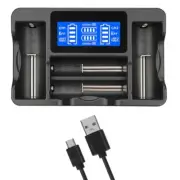 Universal USB for RCR123A 14500 104440 Rechargeable Batteries