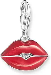 [Thomas Sabo] Charm Pendant Red Pouting Lips