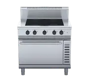 Waldorf 800 Series IN8410ECF - 900mm Induction Range Convection Oven