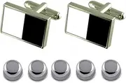[Select Gifts] Shirt Dress Studs Metz City France Flag Cufflinks