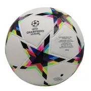 Football Ball Champions League Stars Pattern Soccer Training Ball Size 5