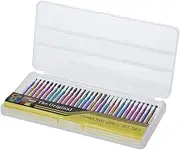Labymos 30Pcs/Set Rotary Nail Drill Bit Kit Rainbow Coating Tungsten Carbide Burrs Nail Cutter for Cuticle Mani Drill Machine Nail Files
