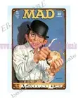 1973 MAD magazine cover Clockwork Orange metal tin sign bedroom wall decor ideas