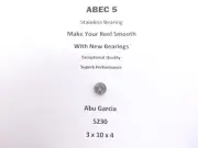 Abu Garcia Reel Part 321 Plus 84-5 5230 ABEC 5 Stainless Bearing 3 x 10 x 4 #01