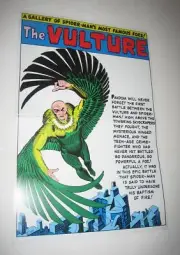 Spider-Man Poster #140 Vulture (Adrian Toomes) by Creator, Steve Ditko