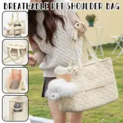 Puppy Go Out Portable Shoulder Handbag Dog Carrier Outdoor W/Straps for Dog Cat