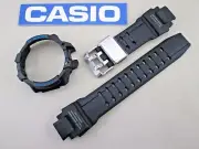 Genuine Casio G-Shock Aviation GWA1000A GW-A1000A watch band & bezel set black