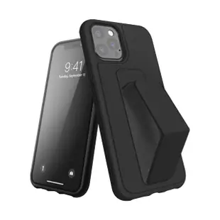 iPhone 13 Pro Max 6.7吋 強力磁吸純色立架支架手機殼保護套 黑色款(13PROMAX手機殼13PROMAX保護套)