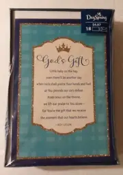 Dayspring Scripture Greeting Cards God's Gift 18 Cards & Envelopes